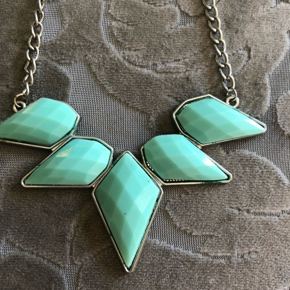 💫Teal necklace - Picture 2 of 2